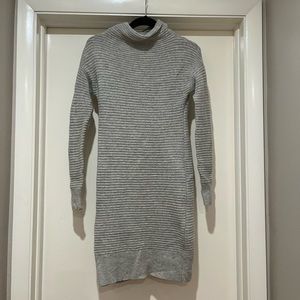 Madewell XXS Ribbed Mock Neck Sweater Dress